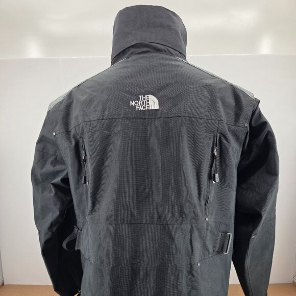 North Face Steep Tech Jacket Mens  Black Gray Scot Schmidt Hooded XLarge - Picture 2 of 16